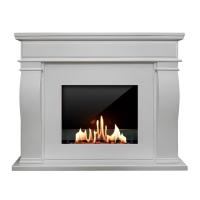 Биокамин в портале SteelHeat Palermo, стекло, стемалит Биокамин в портале SteelHeat Palermo, стекло, стемалит