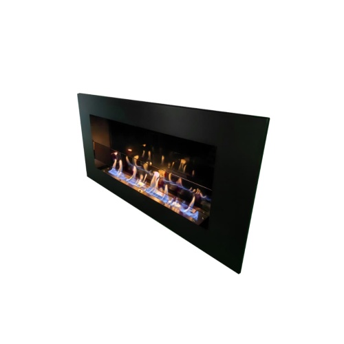 Биокамин "Русский огонь" Лофт 800V встраиваемый (высота 500мм.) с декоративным стеклом (стемалитом)