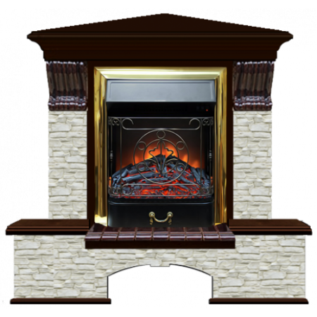 Бостон К Грот однотонный угловой (дуб)+Majestic Brass Бостон К Грот однотонный угловой (дуб)+Majestic Brass