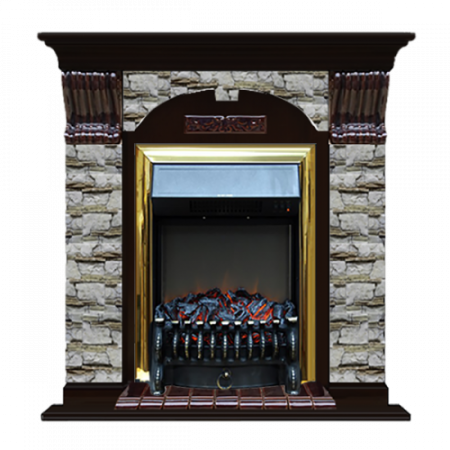 Арочный Алтай (венге)+Fobos Brass Арочный Алтай (венге)+Fobos Brass