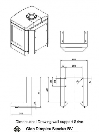 Газовый камин Faber Skive