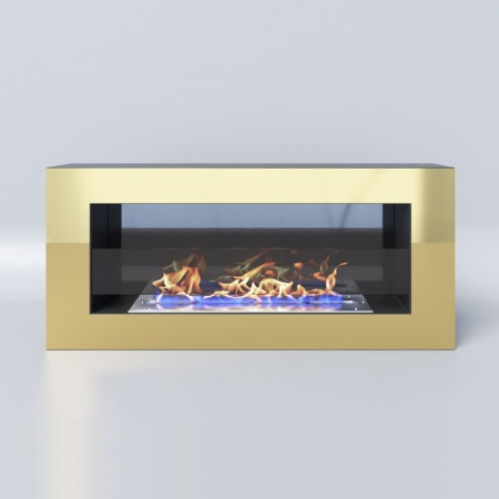 Биокамин "Русский огонь" Барокко 900N настенный с защитным стеклом по цене 42 250 руб.